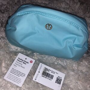 lululemon athletica Light Blue Mini Pouch